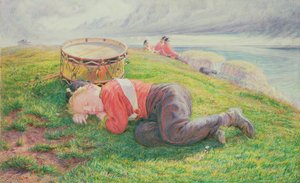 ドラマーボーイの夢 作： Frederic James Shields